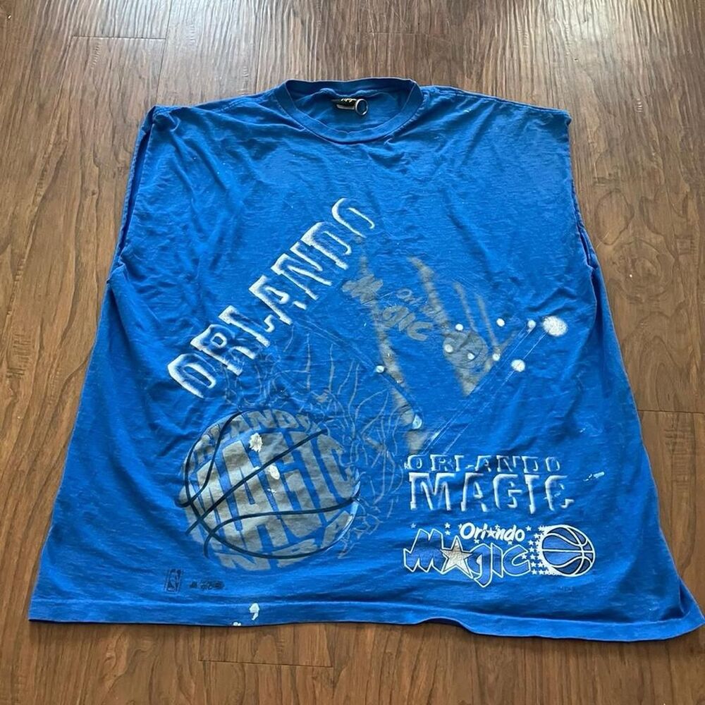 Nba Men's Blue T-shirt